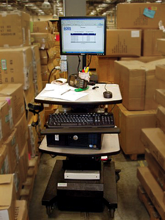 Inventory management is quick and easy when you can take the database to the warehouse aisle being inventoried